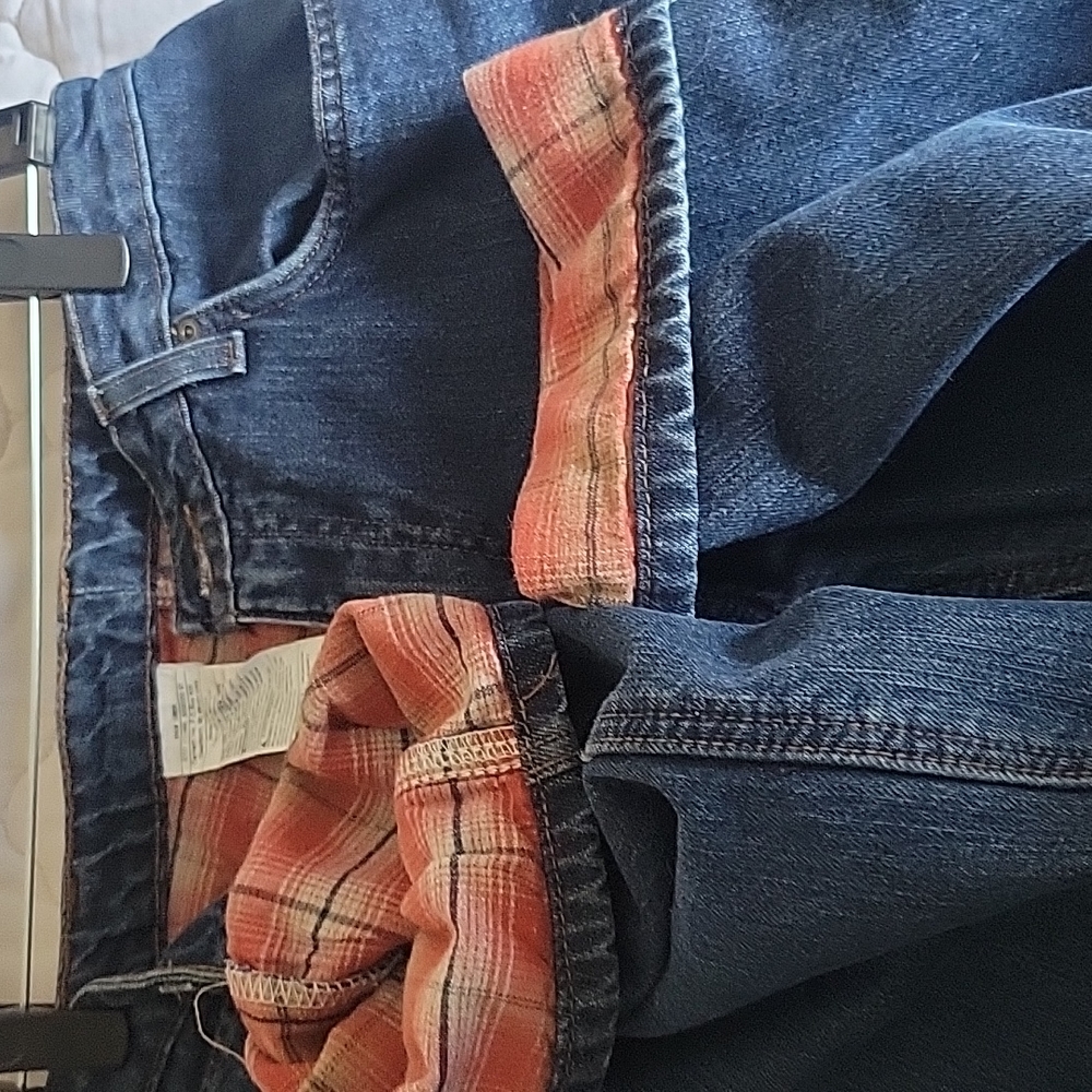 Size 10 ×32 cathartic lined with flannel worn once